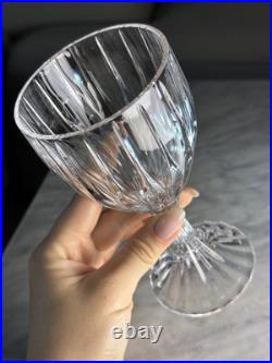 Set Of 10 Mikasa Park Lane Crystal Wine Glasses Water Goblet 6 3/4 Full Lead Set Of 10 Mikasa Park Lane Crystal Wine Glasses Water Goblet 6 3/4 Full Lead