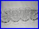 Set Of 12 Signed Waterford Mourne Cut Crystal Low Sherbert Glasses 3 1/2 High