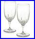 Set Of 2 Waterford Crystal Lismore Essence Water Glasses 8 1/2