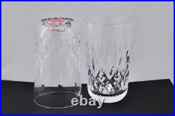 Set Of 2 Waterford Crystal Lismore Flat Tumblers/glasses #1 Mint