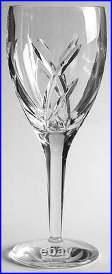 Set Of 2 Waterford John Rocha Signature 8.25 Inches Tall White Wine Stem Glasses