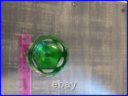 Set Of 3 Colored Crystal NACHTMANN Traube Cognac/Brandy Glasses Mint In Box