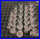 Set Of 30 Waterford ASHLING CRYSTAL Glasses Water Claret White Wine Champagne
