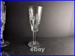 Set Of 30 Waterford ASHLING CRYSTAL Glasses Water Claret White Wine Champagne