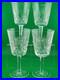 Set Of 4 1950’s Waterford Lismore Claret Wine Glasses. 7 In. Excellent Cond