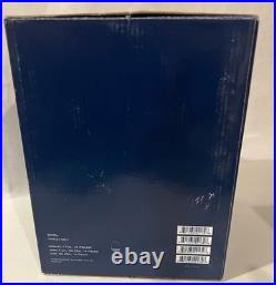 Set Of 4 NEW Mikasa Swirl Clear 9 1/2 17oz Clear Water Goblets Wine Glasses NIB