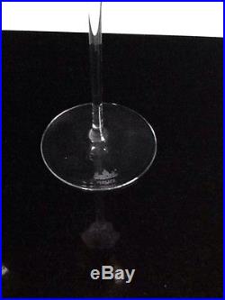 Set Of 4 VERSACE MEDUSA WINE GLASSES. ROSENTHAL 10 1/4