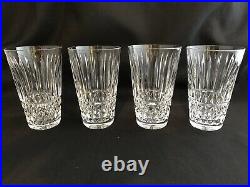 Set Of 4 Waterford Crystal Maeve Tumbler Glasses 5-1/2