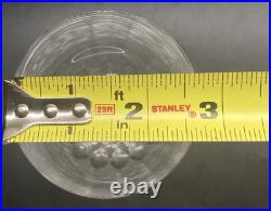 Set Of 6 Prelude Clear Orrefors Crystal Water Wine Goblet Glasses Lot 8.25