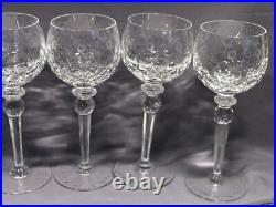 Set Of 6 Rogaska Gallia Crystal Wine Glasses 8.5tall-mint Condition