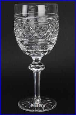 Set Of 6 Signed WATERFORD Deep Cut Crystal Castletown Pattern Water Goblets JWH
