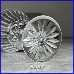 Set Of 6 Vintage WATERFORD Crystal TRAMORE Wine Water Goblets Glasses 5,5