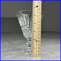 Set Of 6 Vintage WATERFORD Crystal TRAMORE Wine Water Goblets Glasses 5,5