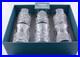 Set Of 6 Waterford Connoisseur Heritage Double Old-fashioned Glasses Nib
