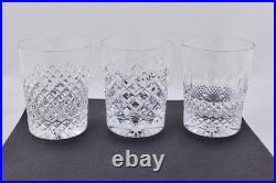 Set Of 6 Waterford Connoisseur Heritage Double Old-fashioned Glasses Nib