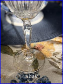Set Of 6 Waterford Marquis Hanover Platinum Hand Cut Crystal Water Goblets New Set Of 6 Waterford Marquis Hanover Platinum Hand Cut Crystal Water Goblets New