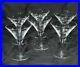 Set Of (7) Fostoria Tiffin Etched Crystal Star Champagne Glasses 1930’s