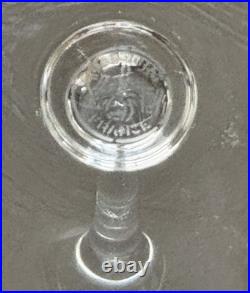 Set Of 8 Baccarat France Crystal Dom Perignon 7.5 Flute Wine Glass Mint