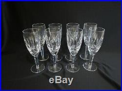Set Of 8 Waterford Kildare Fluted Champagne Goblets