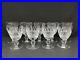 Set Of 9 Waterford Colleen Short Stem Claret Wine Glasses 4-3/4 Excellent