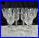 Set of 10 American Cut Crystal Eleanor Pattern Blown Glasses 4-(5.75), 6-(7)H