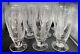 Set of 10 Stuart Crystal Iced Tea Glasses Woodchester Fern Pattern