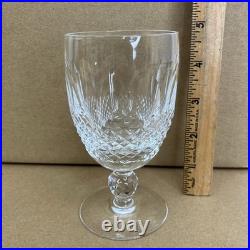 Set of 10 Waterford Crystal Colleen Claret Wine Glasses 4.75 Elegant Luxury