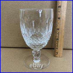 Set of 10 Waterford Crystal Colleen Claret Wine Glasses 4.75 Elegant Luxury