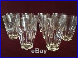 Set of 10 Waterford Crystal SHEILA Water Glasses/ Tumblers 12 oz 5