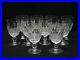 Set of 10 pcs Claret Wine Colleen Short Stem (Cut) by Waterford Crystal 4.75 H
