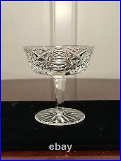Set of 11 True Vintage WATERFORD CRYSTAL Clare Champagne Wine Sherbet Glasses