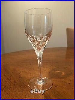 Set of 12 Gorham Diamond Crystal 7 5/8 White Wine Glasses FREE SHIPPING