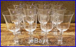 Set of 12 Mikasa Crystal FRENCH COUNTRYSIDE - 7-1/2 Water Goblets