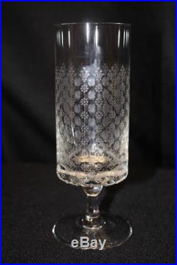 Set of 12 Rosenthal Bjorn Wiinblad ROMANCE Crystal 7 Water Glasses MINT