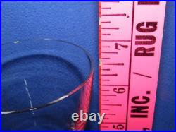 Set of 12 Stuart Crystal Glass Air Twist Stem Ariel Wine Goblets 6 1/2