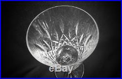 Set of 12 Waterford Crystal Lismore Water Goblets 7 Tall