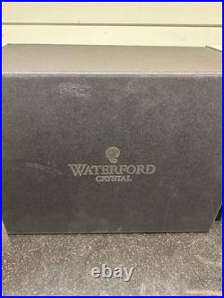Set of 2 Anniversary Waterford Crystal Lismore Balloon Wine Glasses NIB Mint