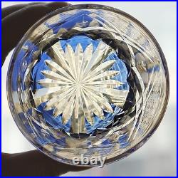 Set of 2 Edo Kiriko Whiskey Glasses 8.5oz Hand Cut Crystal Japanese Tumblers