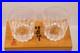 Set of 2 Kagami Crystal T394 C-312 Whiskey Tumblers Made in Japan New