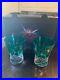 Set of 2 Lismore Pops Waterford Green 12 Oz Crystal Dof withBox/Labels