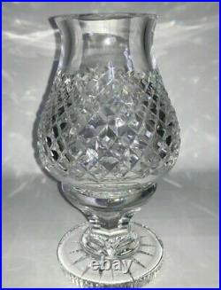 Set of 2 Vintage Waterford Crystal Candle Holder & Shade Sets Mint condition