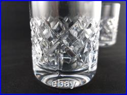 Set of 2 Vintage Waterford Glenmede Tumblers for Nite Set (No Caraf)