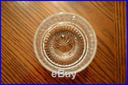 Set of 2 WATERFORD Crystal ALANA Roly Poly Tumblers 3.5 Signed Made in Ireland