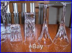 Set of 24 Ceska Danielle Crystal Water Wine Goblets & Tumblers Glasses VGC