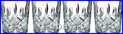 Set of 4 By Waterford Crystal Tumblers 11 oz Double Old Fashioned Collection