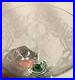 Set of 4 Central Glass MORGAN Crystal & Green Goblets Unused