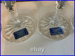 Set of 4 Florderis by Ajka / Dynasty by GodingerCut to ClearCHAMPAGNE Glasses