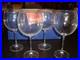 Set of 4 Large balloon wine glasses in box 29 oz ounce 24% crystal never used a