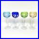 Set of 4 Nachtmann Traube Cut to Clear Cordial Glasses Sherry Wine Hock 4 3/8