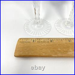 Set of 4 Nachtmann Traube Cut to Clear Cordial Glasses Sherry Wine Hock 4 3/8